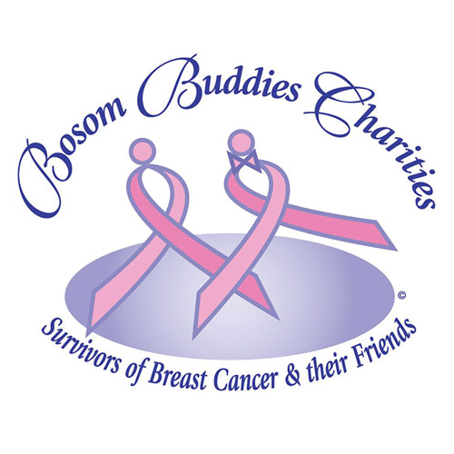 bosom buddies charities logo for breast cancer survivors and their friends
