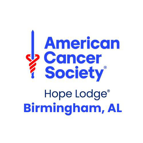 american cancer society logo featuring hope lodge in birmingham, alabama